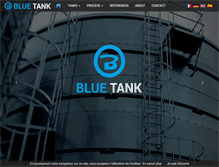 Tablet Screenshot of blue-tank.net